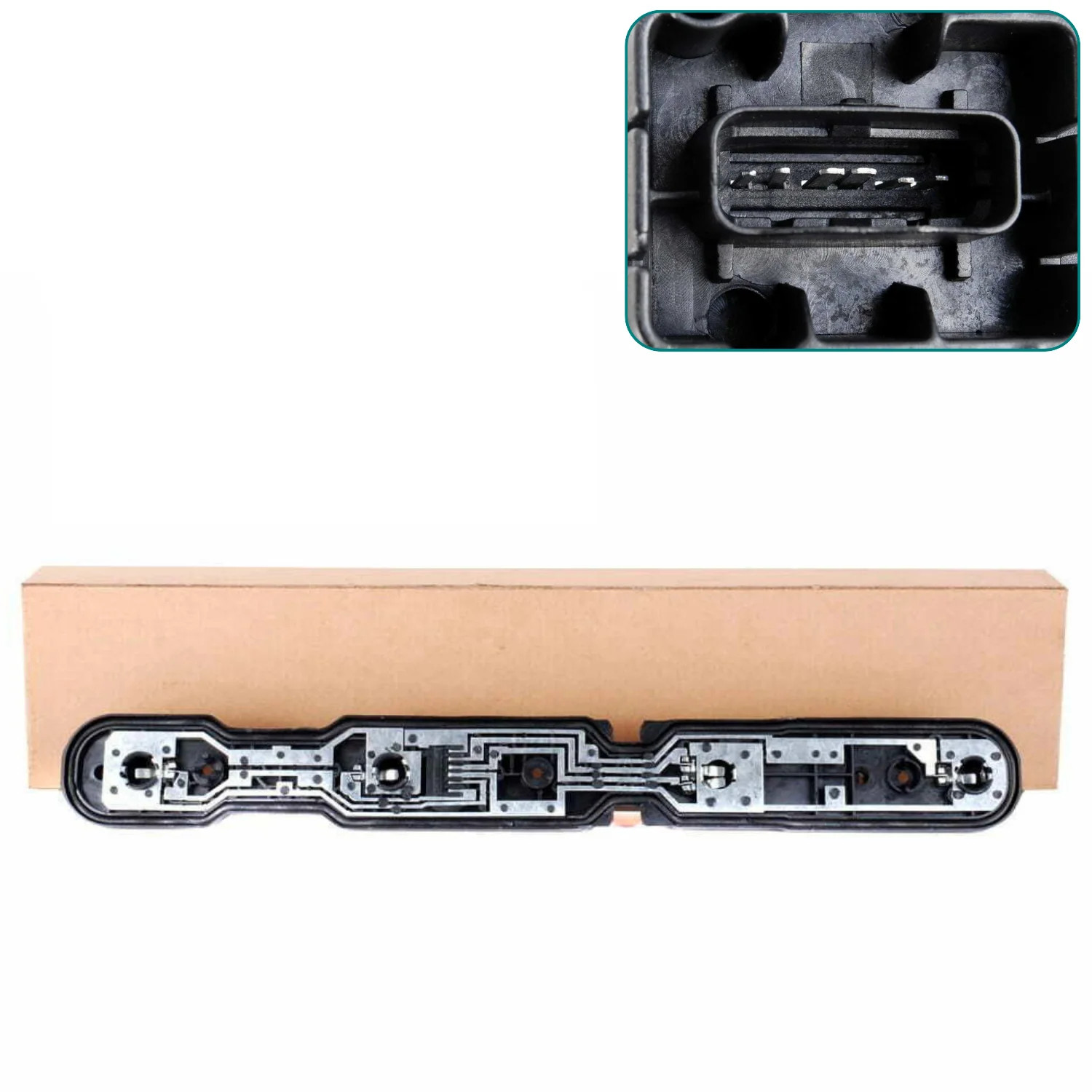Porte-ampoule platine feu arrière droit Master 3 et Opel Movano connecteur 265500023R