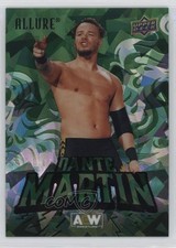 2024 Upper Deck Allure AEW Green Quartz 40/99 Dante Martin #96 1f7d