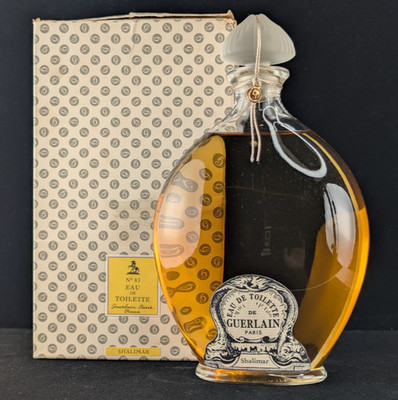 1960s Guerlain Shalimar N°83 16.9 fl oz/500ml Flacon Goutte