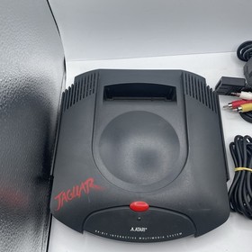 Atari Jaguar Console w/controller Av Cable And Oem Power Supply