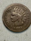 1884 Indian Head Cent 1c - Full Date - Average Circulation W/ Better Date!