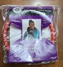 Loops and Threads Knit Quick Knitting Loom  Easy to Use 