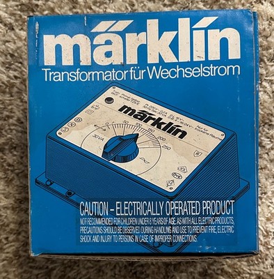 Marklin 6627 30VA Toy Transformer w/ Box
