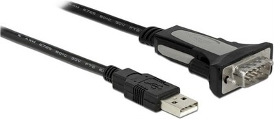 DeLOCK Adapter Cable USB Type A Male to 1 x Serial RS-232 DB9 Male 3 m