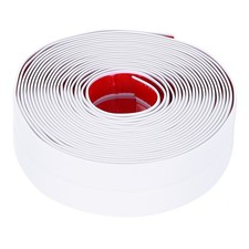 Wall Corner Protectors, Self-Adhesive Edge Guard, White 0.12"x1.6"x20 ft