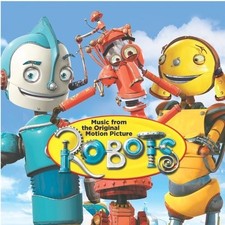 VARIOUS : ROBOTS (CD) DISC + CVR ART - NO CASE - GOOD
