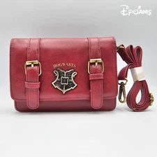 Harry Potter Hogwarts Suitcase Crossbody Bag Purse New