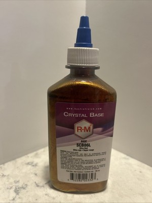 RM Diamond SCB86L Ultra Red Pearl Crystal Base Toner BASF 180ml New Unopened