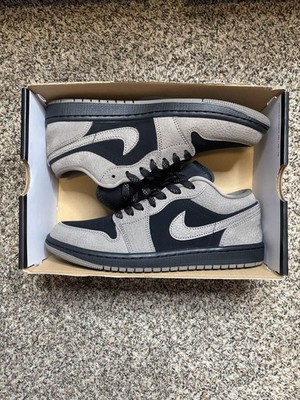 Air Jordan 1 Low SE  Black/Olive Grey-Lt Wild Mango  Size 8.5 . New in box