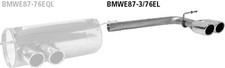 Bastuck Endrohrsatz 2x Ø 76 mm - 04+ BMW 1er Serie E81/E87 (mit M-Heckschürze)