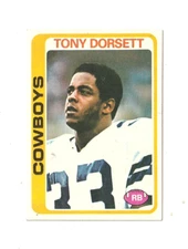 1978 Topps Football Tony Dorsett #315 Rookie HOF Nm/Mt