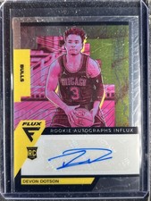 Dotson, Devon - 2020-21 Flux - Autograph 