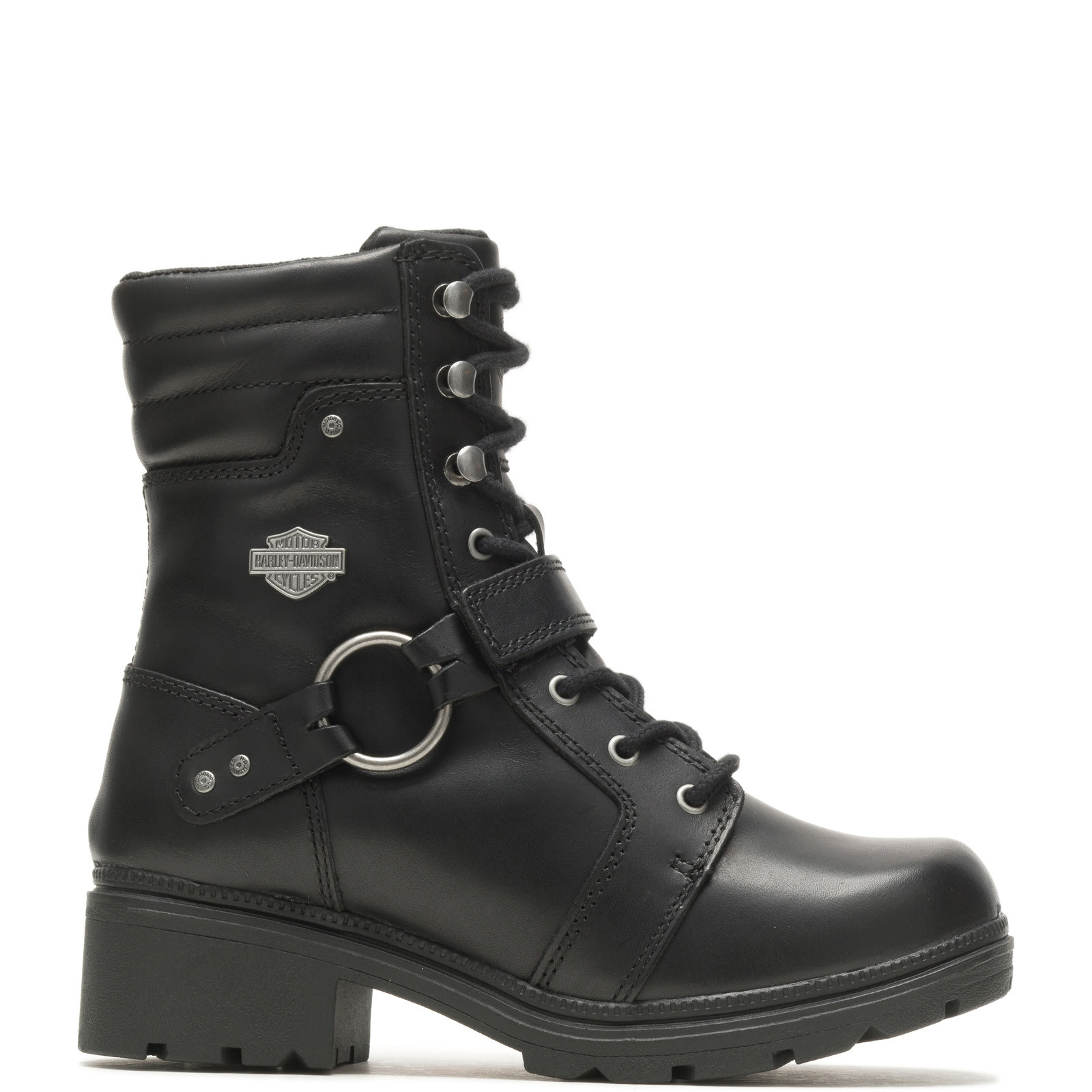 Женские черные мотоциклетные ботинки Harley-Davidson Tegan 6 Lace Harness D84706 9