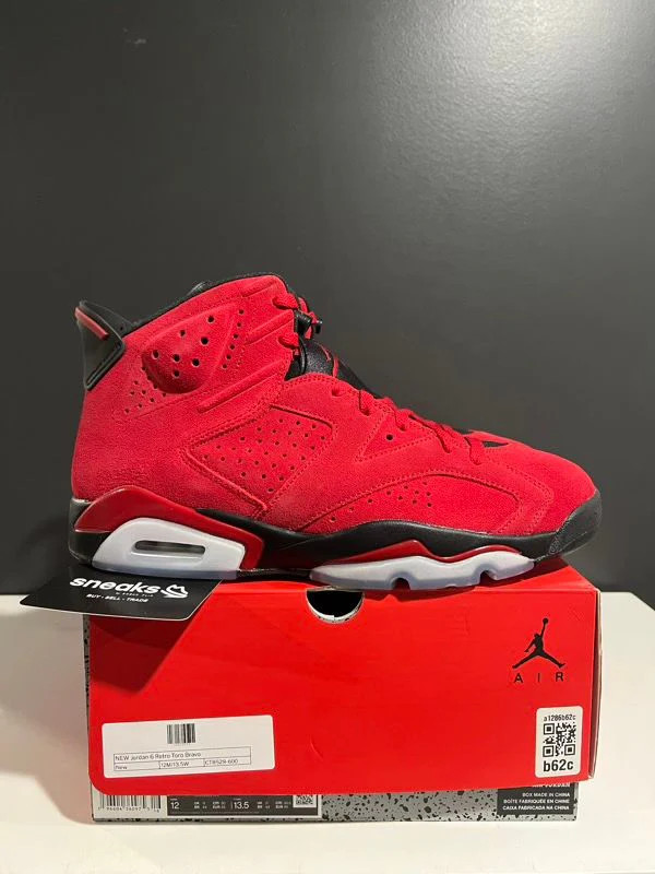 Size 12 - Air Jordan 6 Retro Toro Bravo for sale online | eBay display picture 1