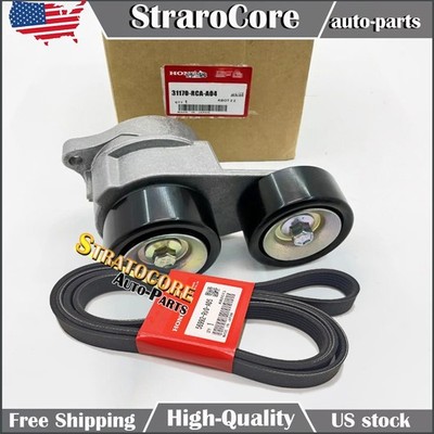 OEM Auto Tensioner Assy + Belt for Honda Accord Odyssey Pilot Acura MDX RL TL V6
