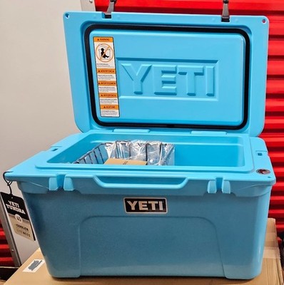 Yeti Tundra 45 Hard Cooler Reef Blue Rare Limited Color New with Original Box
