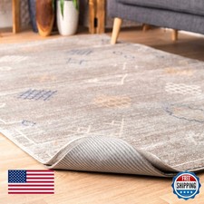 nuLOOM 6' x 9' 1/4" Thick Felt Rug Pad Non-Slip Backing Made in USA