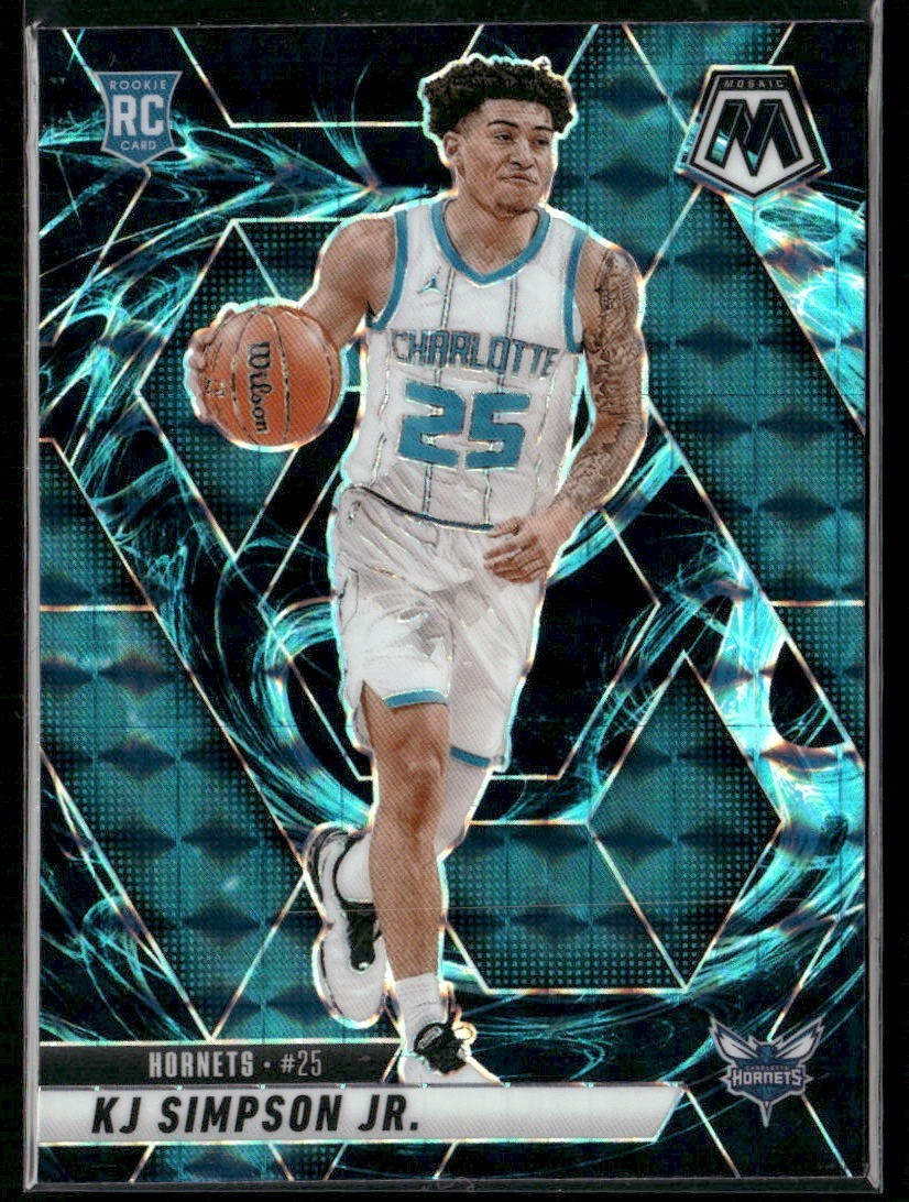 2024-25 Panini Mosaic - Rookies KJ Simpson Jr. #239 Genesis Mosaic Prizm (RC)