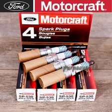 4Pcs SP-530 Spark Plugs AYFS32YR For Ford Escape Lincoln MKZ Fusion SP530