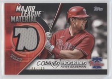 2021 Topps Major League Materials Black 168/199 Rhys Hoskins #MLM-RH 0h21