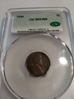 Beautiful 1944 P Lincoln Cent  CAC MS 63 BR