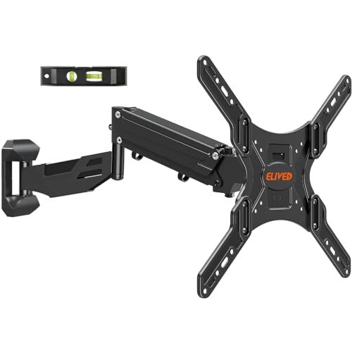 Height Adjustable TV Wall Mount for Most 23-55 Inch TVs Spring Arm Full Motio...