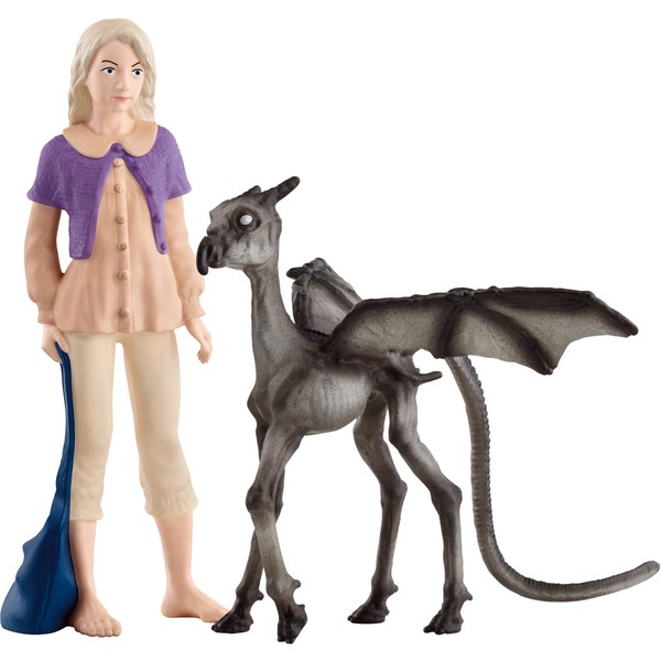 Schleich Wizarding World Harry Potter - Luna & Baby Thestral, Spielfigur-image