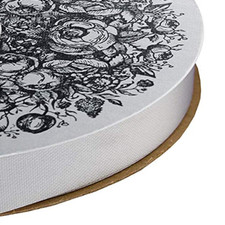 McGinley Satin Ribbon 9/16"W x 100 Yards - Silver Grey 282223-049