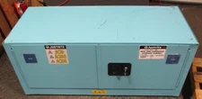 Justrite 891302 Acid and Corrosive Storage Cabinet Sure-Grip EX 12 Gallon 43" W