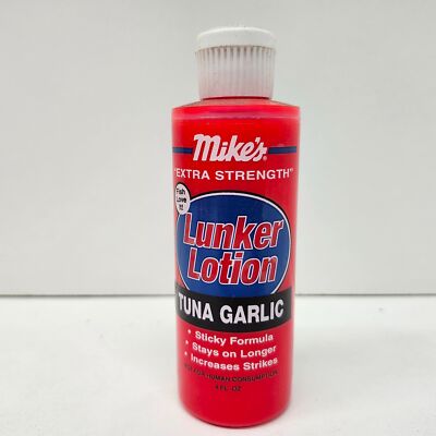 Atlas Mikes Lunker Lotion Tuna Garlic 6537 Fishing Scents 4 fl oz