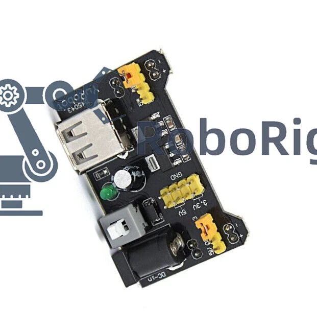 Módulo de fuente de alimentación MB102 Breadboard placa de 3,3 V 5 V + tabla de pan de 830 puntos Foto 3 de 4