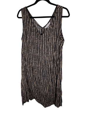 Nomadic Traders V-Neck Sleeveless Dress Women's Large