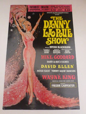 Danny la Rue Wayne King The Futurist Theatre Scarborough Summer Show Flyer 1978