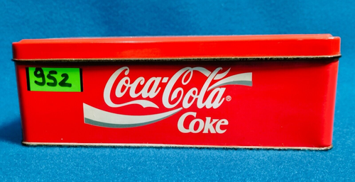 952- COCA COLA SCATOLA RETTANGOLARE IN LATTA VINTAGE RARA - Bild 4 von 15