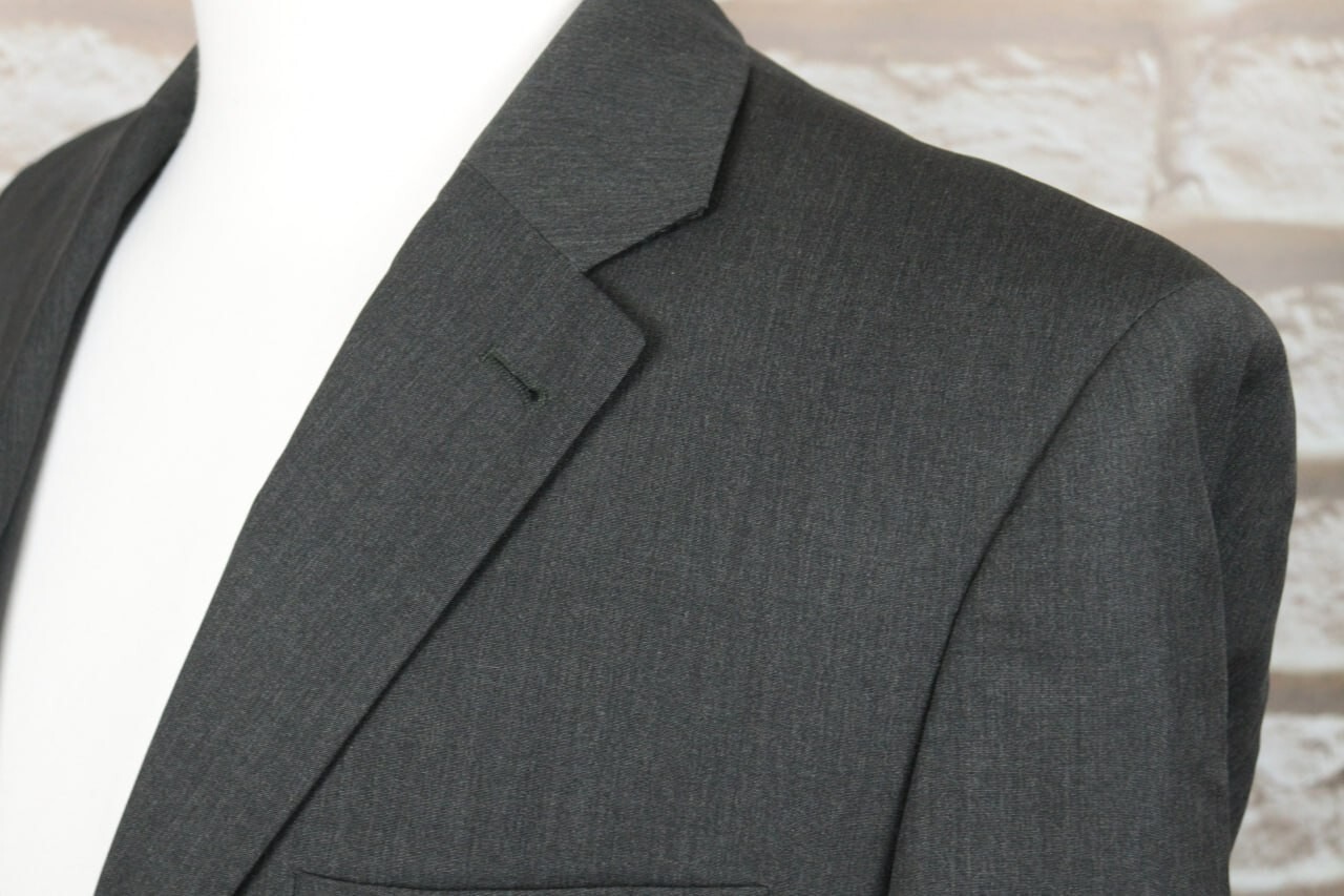 GIVENCHY Gray Wool Two Button Single Breast Blaze… - image 8