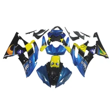 ABS Plastic Fairings For Yamaha YZF600 R6 2008 - 2016 Blue Shark Bodywork Kit