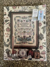 NEW Just Nan "Common Ground" Cross Stitch Chart, Mini Slide & Embellishments