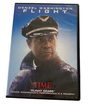Flight (DVD) - DVD - Denzel Washington - VERY GOOD - R Don Cheadle Dolby