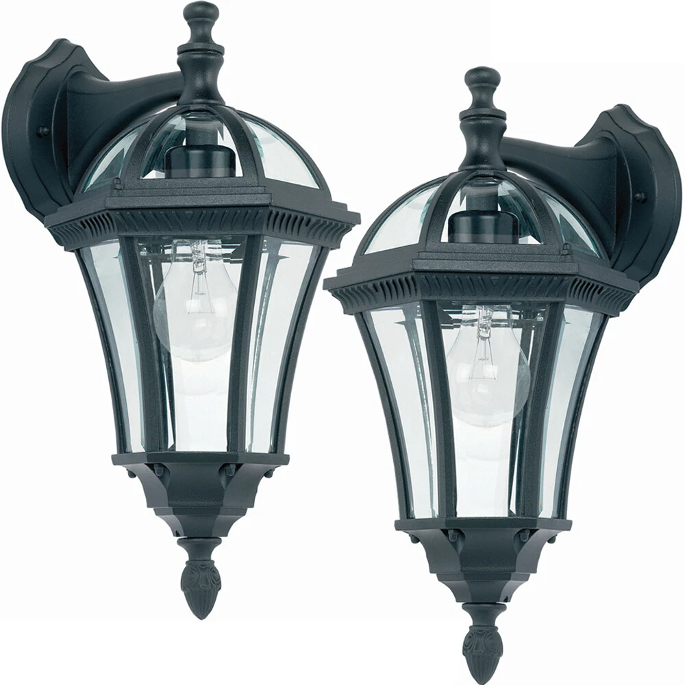 2 pack cheap exterior wall lantern