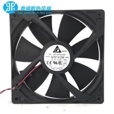Delta AFB1312M DC12V 0.38A 13525 2-Wire Dual Ball Cooling Fan