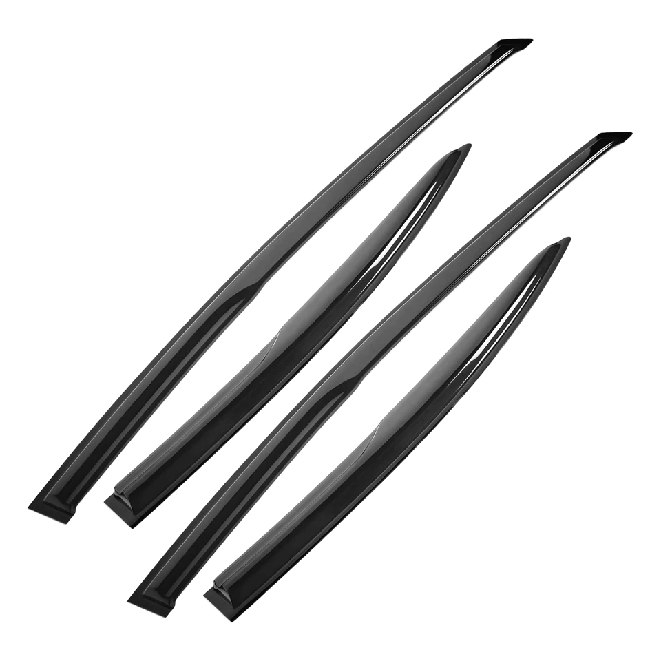 Подходит для 2006-2011 Honda Civic седан стиль Mugen козырьки для окон защита от дождя дефлекторы - Изображение 4 из 4