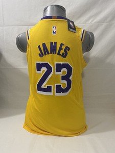 Nike Lakers 23 Lebron James Nba Swingman Statement Edition Jersey M Ebay