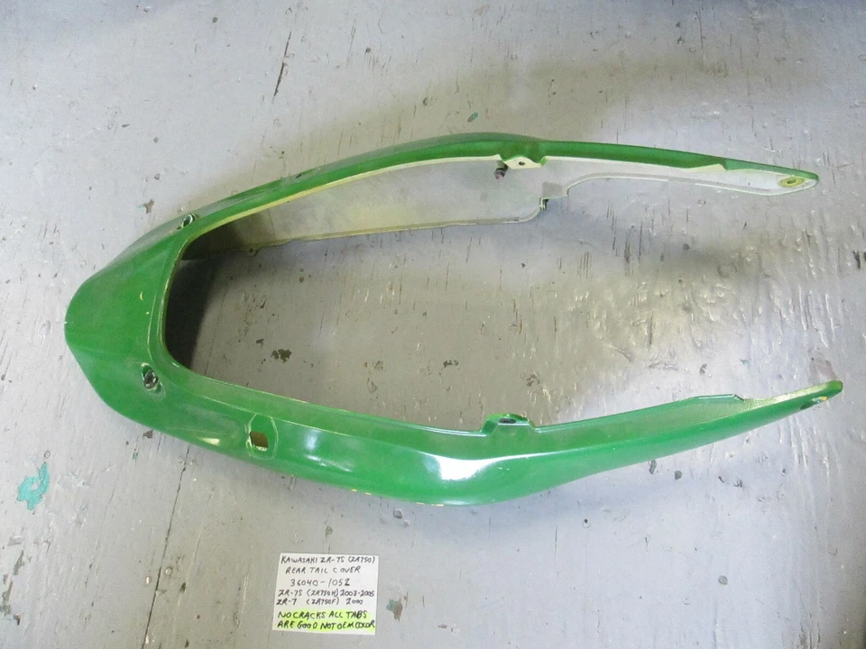 Kawasaki ZR-7 / ZR-7S ( ZR750F / H ) REAR TAIL COVER , 36040-1052 - Image 2 of 4