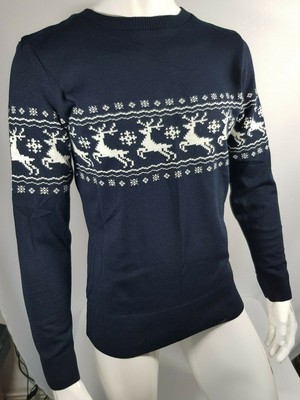 muscle fit christmas jumper