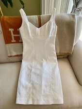 DIANE von FURSTENBERG "DVF" WHITE SHEATH DRESS_SEXY & ELEGANT & GORGEOUS!