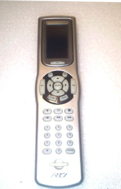 RTI T2+ Universal Remote Control W/OUT CHARGER/Or Docking Station Silver