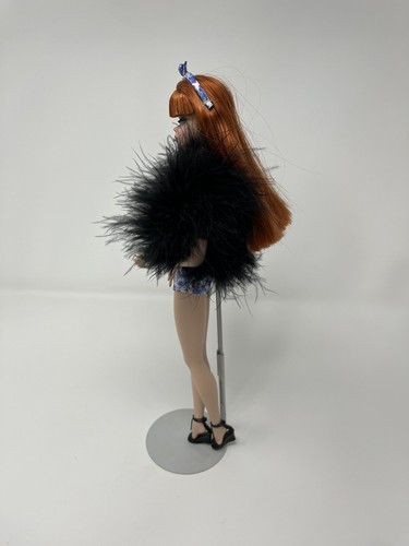 Stunning Lingerie Silkstone Barbie #6 Redhead 56948 In OOAK Outfit - Picture 6 of 8