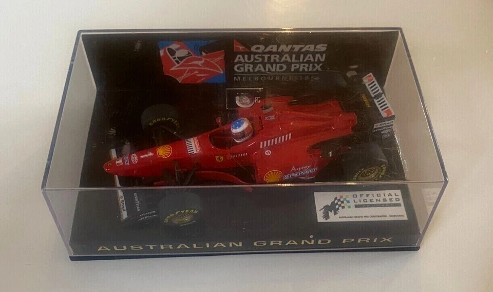 Australian Grand Prix 1997 1:43 Micheal Schumacher Ferrari Official Licensed! - Image 2 of 4