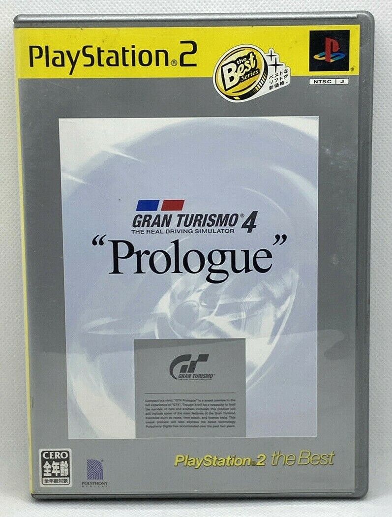 Gran Turismo Gran Turismo 3 Aspec Gran Turismo 4 Prologue Edition 3 sets  Japan