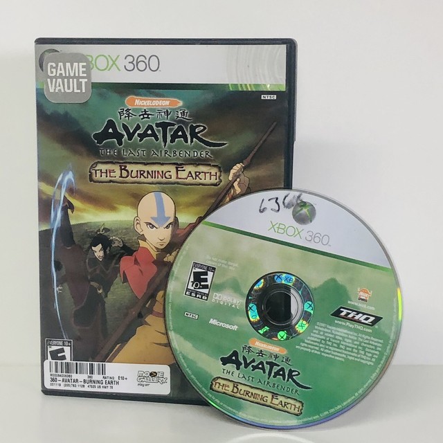 Avatar The Last Airbender The Burning Earth (Microsoft Xbox 360